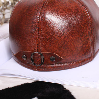 Boina de Cuero Fina para Mujer - Image 3