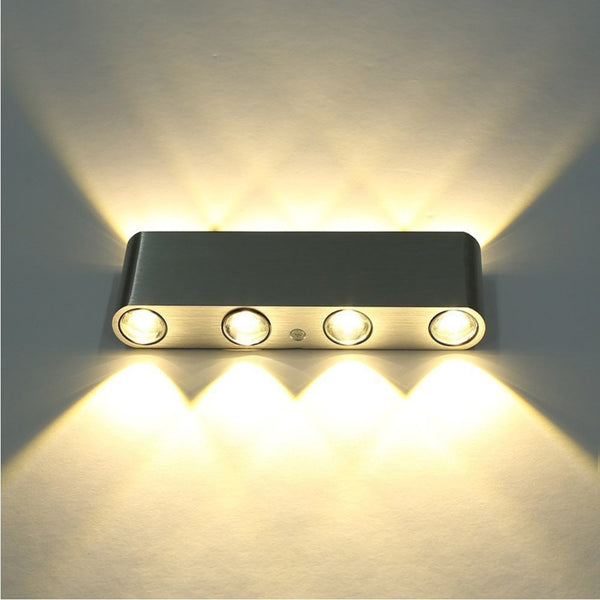 Lámparas LED Modernas para Pasillo y Fondo TV - Diseño Creativo Contemporáneo