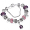Pulsera de Cristal DIY Ajustable - Abalorios Europeos para Personalizar