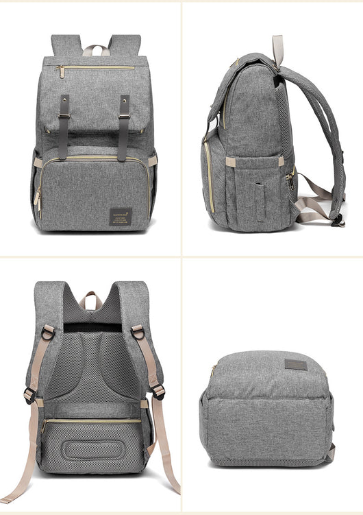 Mochila Maternal Térmica Impermeable con Carga USB y Calentador de Biberones - Image 19