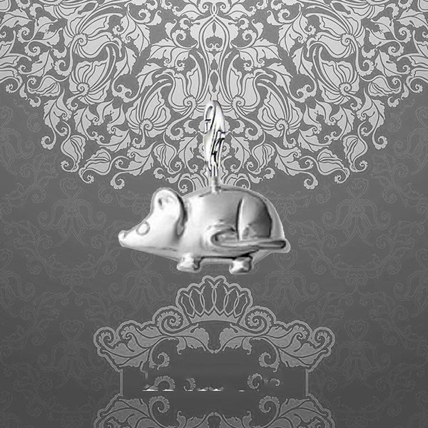 Dije Ratoncito en Plata 925 Esterlina - Diseño Delicado y Exquisito