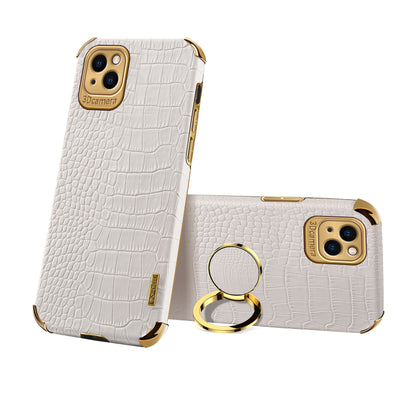 Funda Protectora para Teléfono con Anillo y Acabado Cromado - Image 4