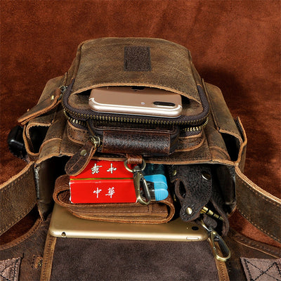 Bolsa Cruzada Multifuncional para Ciclismo de Gran Capacidad para Hombre - Image 3