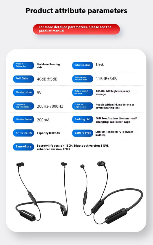 Audífono Inalámbrico Bluetooth con Reducción de Ruido de 16 Canales - Image 10