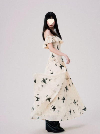 Vestido Mariposa Estilo Francés con Toque de Elegancia - Image 9
