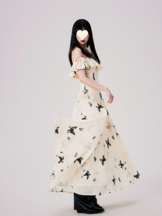 Vestido Mariposa Estilo Francés con Toque de Elegancia - Image 9
