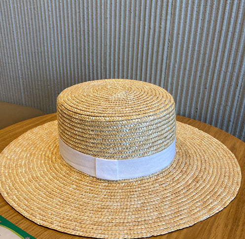 Sombrero de Rafia Tejido para Mujer - Protección Solar Elegante - Image 7