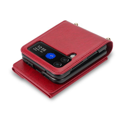 Funda Protectora con Cartera Lateral para Samsung Galaxy Z Flip4 y Flip5 - Image 22