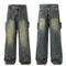 Jeans Rectos Holgados Estilo Retro para Hombre