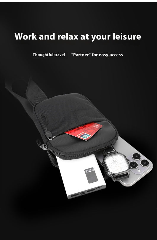 Bolsa Mensajero Impermeable para Hombre - Compacta y Versátil - Image 19