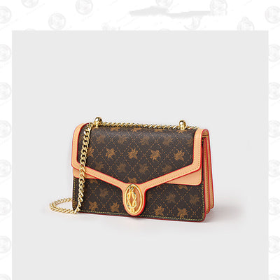 Bolsa Mensajero Cuadrada Pequeña con Cadena - Estilo Moderno - Image 8