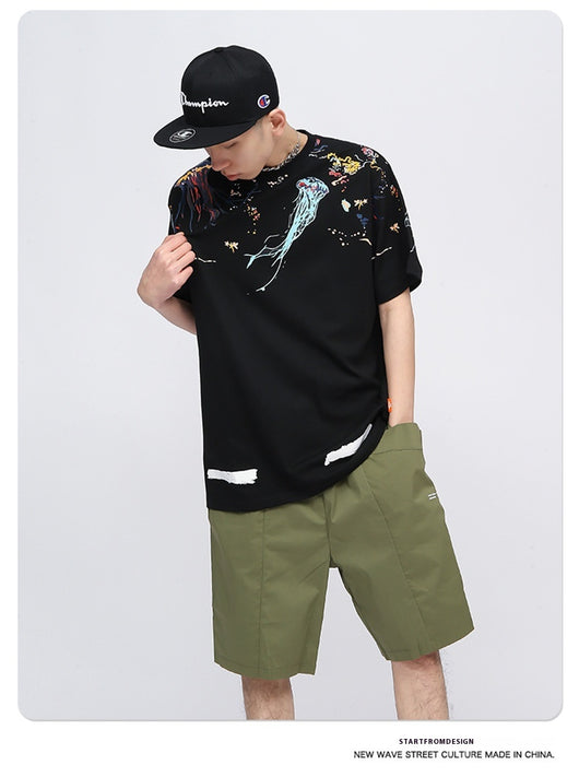 Camiseta Unisex Estampado Graffiti Street Style - Image 11