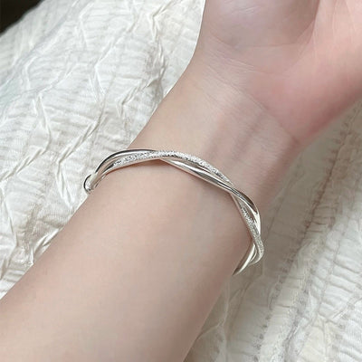 Pulsera de Plata Esterlina 999 para Mujer - Brazalete de Suerte - Image 4