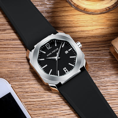 Reloj Deportivo Hombre con Banda de Silicona Resistente al Agua - Image 8