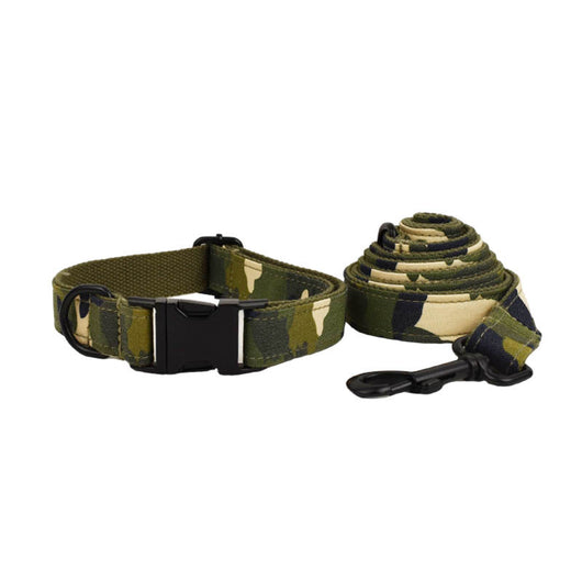 Correa de Paseo Camuflaje con Agarre Manual para Perros - Image 4