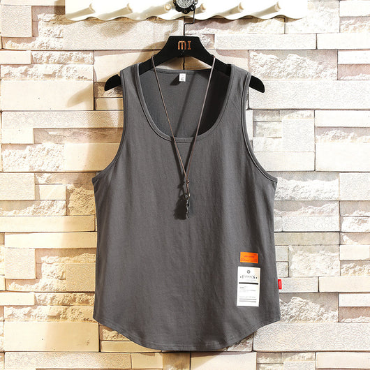 Camiseta Hombre Algodón Transpirable Suelta Casual - Image 16