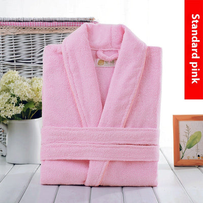 Bata de Baño Térmica de Algodón - Unisex Absorbente y Secado Rápido - Image 7