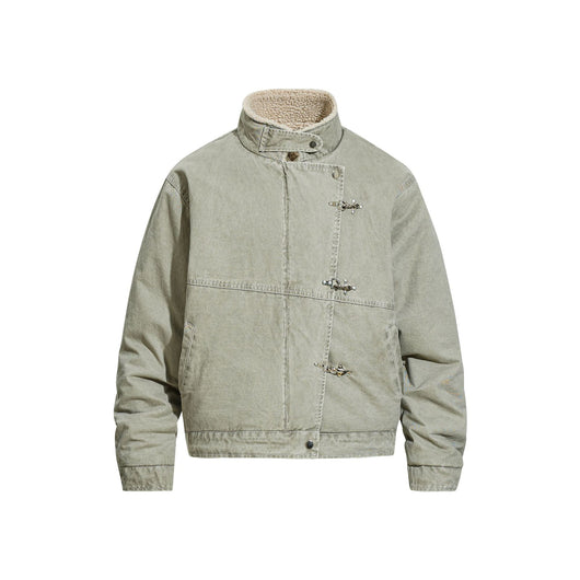 Abrigo de Algodón para Hombre con Diseño Locomotora - Image 2