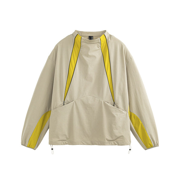 Chaqueta de Protección Solar UPF50 con Cuello Alto y Doble Cierre