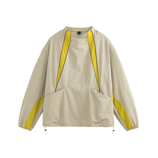 Chaqueta de Protección Solar UPF50 con Cuello Alto y Doble Cierre