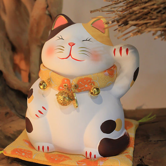 Gato de la Suerte Japonés - Decoración Cerámica Maneki-neko para el Hogar - Image 7