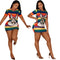 Vestido Infantil con Lentejuelas y Diseño de Caricatura
