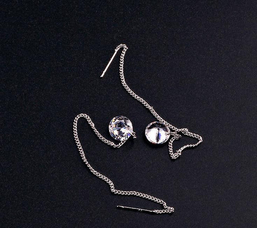 Aretes Largos de Flecos Ligeros - Image 6