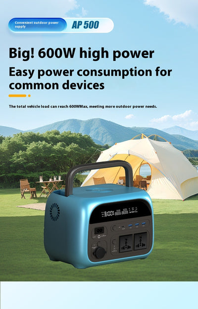 Generador Portátil 400W con Batería de Litio Hierro Fosfato para Viajes y Emergencias - Image 11