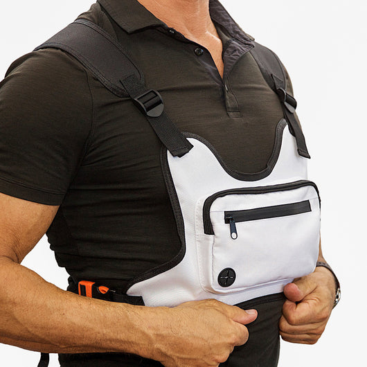 Chaleco Deportivo con Bolsa de Pecho para Correr - Image 10