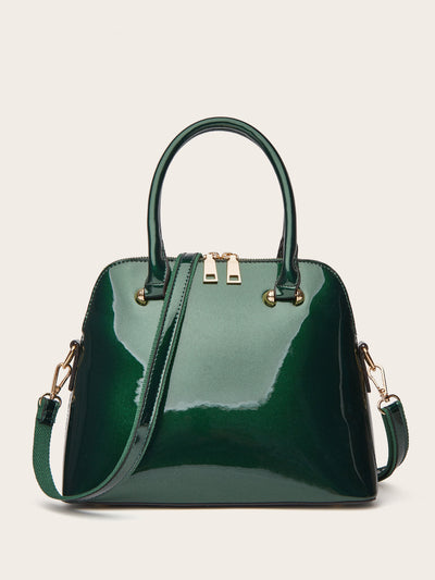 Bolso Tote Brillante para Mujer con Asa de Hombro - Image 7