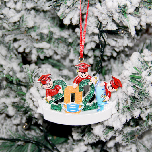 Adorno de Árbol Navideño con Bendiciones para Graduaciones y Celebraciones Familiares - Image 4