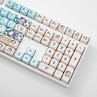 Keycaps Cuadrados Sublimados Vaca Lechera Moa - Image 8