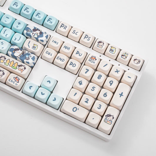 Keycaps Cuadrados Sublimados Vaca Lechera Moa - Image 8