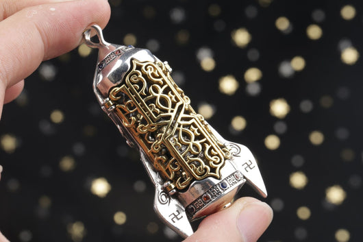 Collar Pendante Astronauta en Plata S925 - Image 10