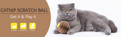 Pelota de Catnip Rellenable para Gatos - Juguete Interactivo Antiaburrimiento - Image 12