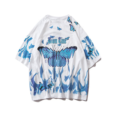Camiseta Mariposa Tide de Manga Corta para Hombre - Image 8