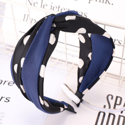 Diadema para Cabello con Pespunte de Lunares - Image 20