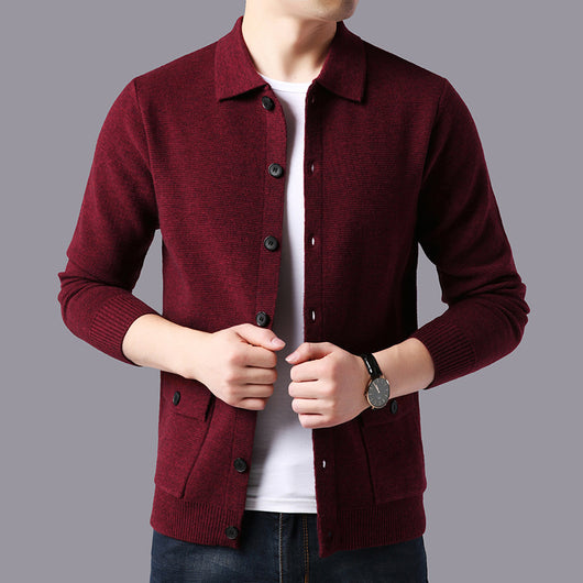Cardigan de Lana para Hombre con Solapas - Image 14