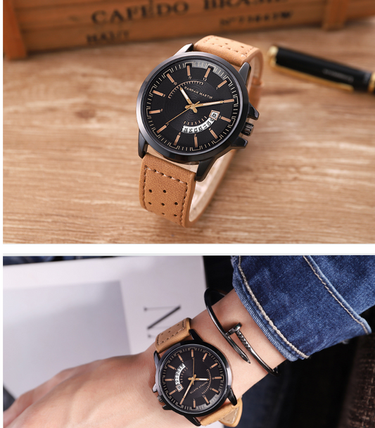 Reloj Deportivo para Hombre con Correa Respirable - Diseño Casual de Verano - Image 2