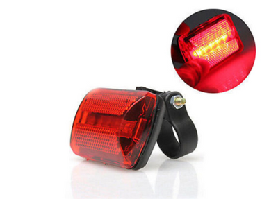 Luz Trasera para Bicicleta 5LED con Láser de Seguridad - Image 9