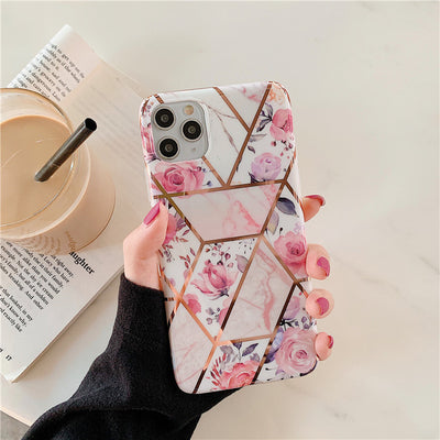 Funda para teléfono con flores retro cosidas - Image 5