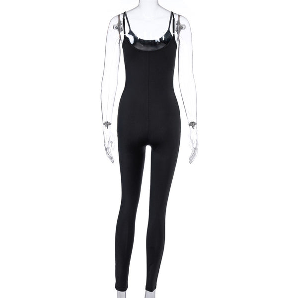 Jumpsuit Deportivo de Yoga con Tirante Ajustable