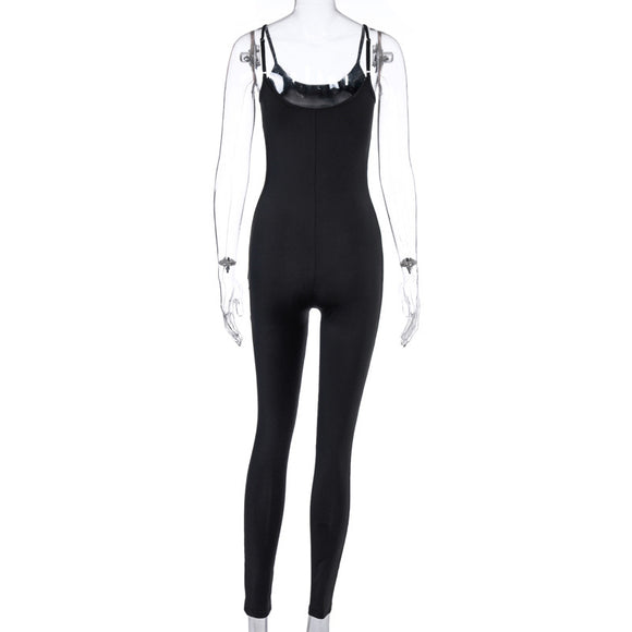Jumpsuit Deportivo de Yoga con Tirante Ajustable