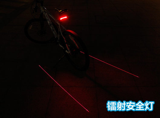 Luz Trasera de Bicicleta con Láser de Seguridad - Image 5
