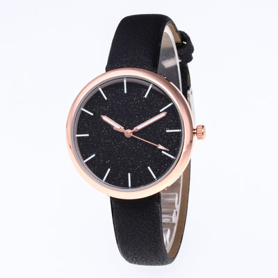 Reloj Romántico Cielo Estrellado para Mujer - Acero Dorado Rosa con Cristales - Image 10