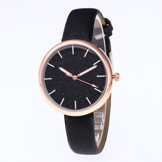 Reloj Romántico Cielo Estrellado para Mujer - Acero Dorado Rosa con Cristales - Image 10