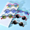 Gafas de Sol Unisex Titanio Puro con Diseño Redondo y Colores Vibrantes