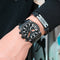 Reloj Cronógrafo de Hombre Elegante con Esfera Grande - Estilo Empresarial