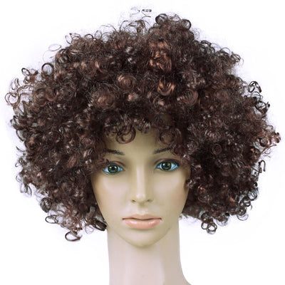 Gorro de Peluca Arcoíris Afro - Cobertura Premium - Image 3
