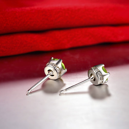 Aretes de Peridoto en Plata Esterlina S925 - Image 11